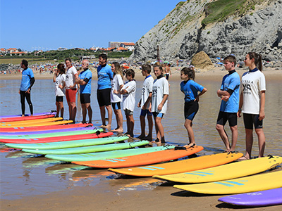 L'école de surf d'Ilbarritz