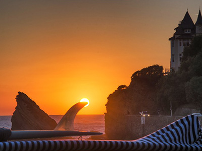 L'école de surf d'Ilbarritz